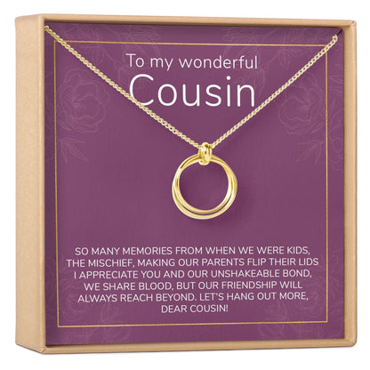 Cousins Necklace, Multiple Styles