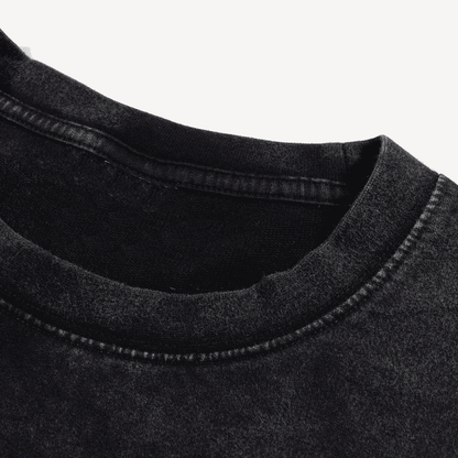 “Rod Wave” Cropped Snow-Washed Tee