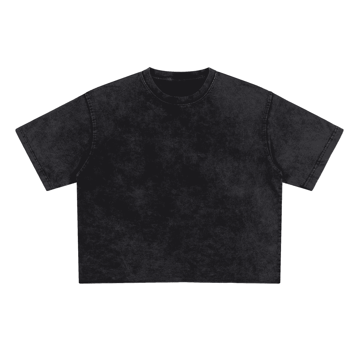 “Rod Wave” Cropped Snow-Washed Tee