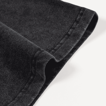 “Rod Wave” Cropped Snow-Washed Tee