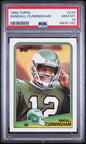 Graded 1988 Topps Randall Cunningham #234 Football Card PSA 10 Gem Mint