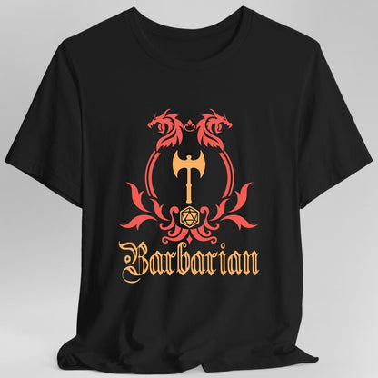 D&D Barbarian Class Emblem T-shirt