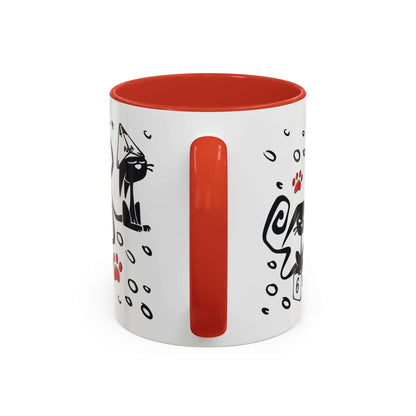 D&D Cat Dice Mug