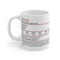 D&D Friend Stat Block Mug