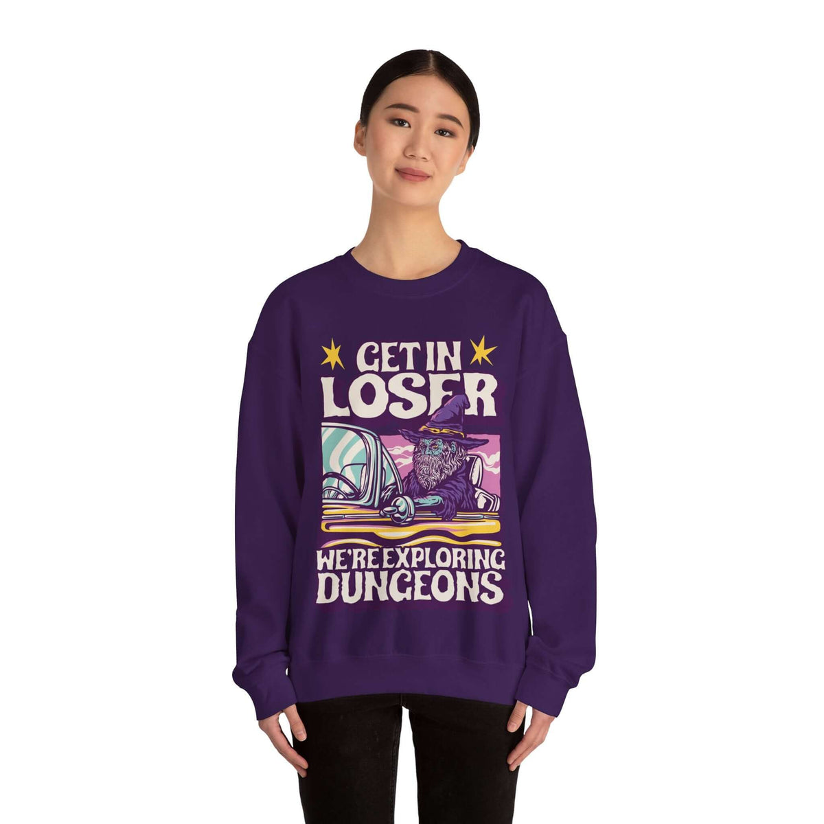 D&D Sweatshirt - Get In Loser