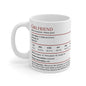 D&D Girlfriend Stat Block Mug