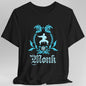D&D Monk Class Simple Emblem T-Shirt