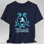 D&D Monk Class Simple Emblem T-Shirt