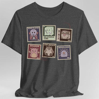 D&D Monster Stamps T-Shirt