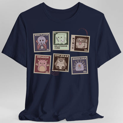 D&D Monster Stamps T-Shirt