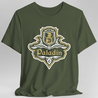 D&D Paladin Class Fancy Emblem T-Shirt