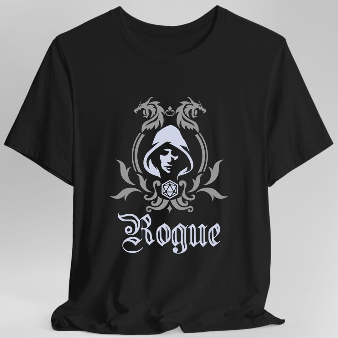 D&D Rogue Class Simple Emblem T-Shirt