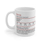 D&D Sister Stat Block Mug Gift