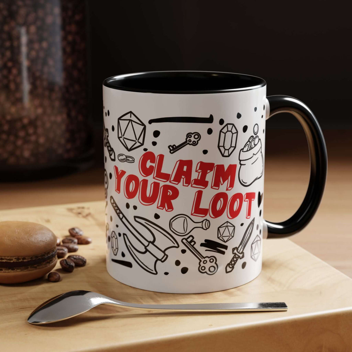 D&D Slay The Day Mug