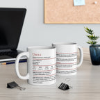 D&D Uncle Stat Block Mug Gift