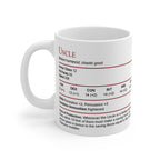 D&D Uncle Stat Block Mug Gift