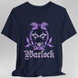 D&D Warlock Class Simple Emblem T-Shirt