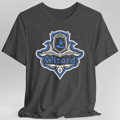 D&D Wizard Class Fancy Emblem T-Shirt