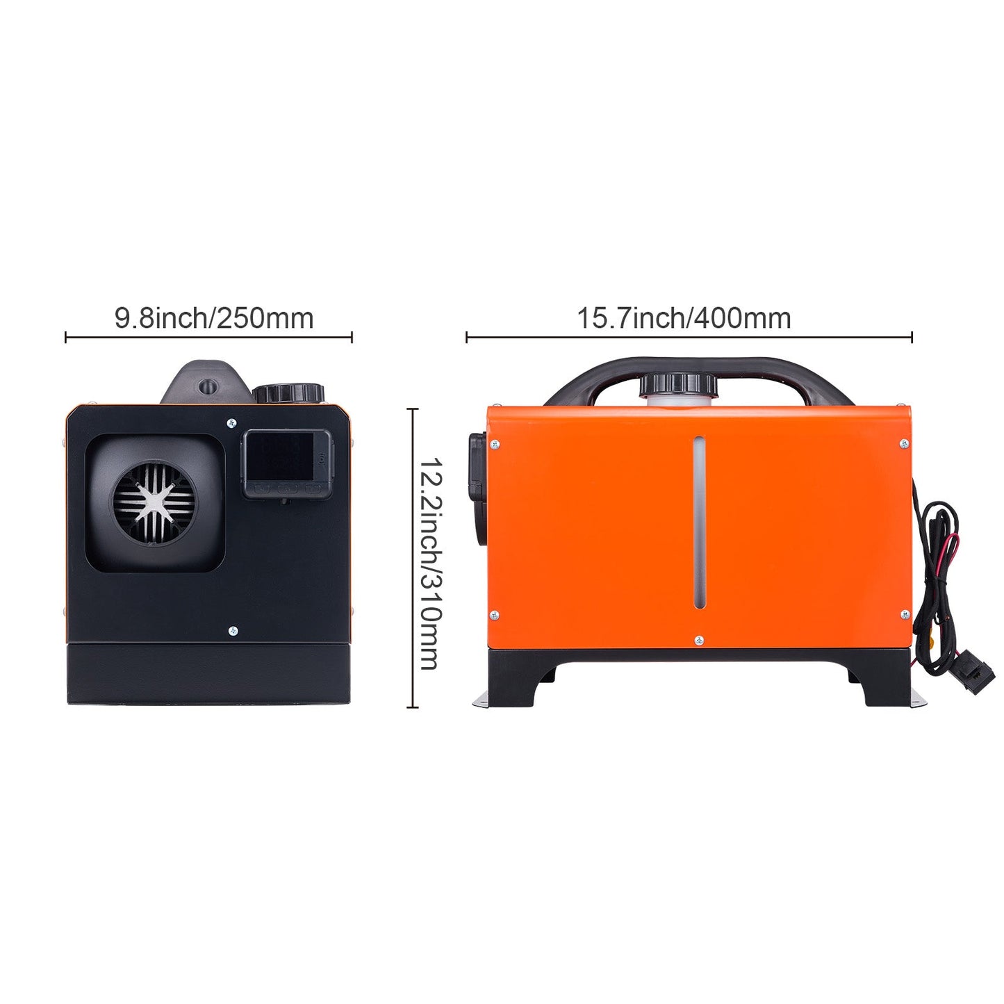 Diesel Air Heater All-in-one 12V 5KW with LCD Remote Control