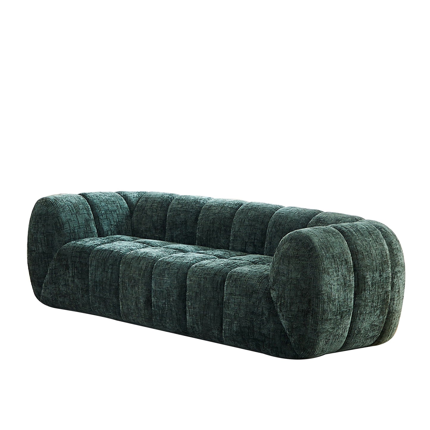 Modern Sofa With Piano Key Backrest