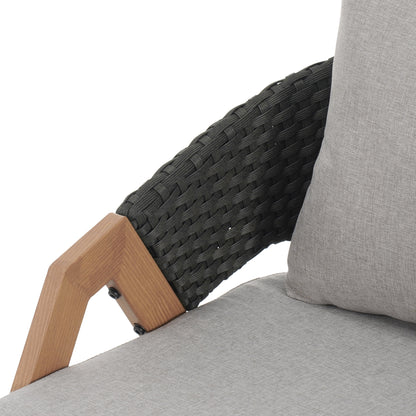 4-Person Patio Conversation Set with Cushions