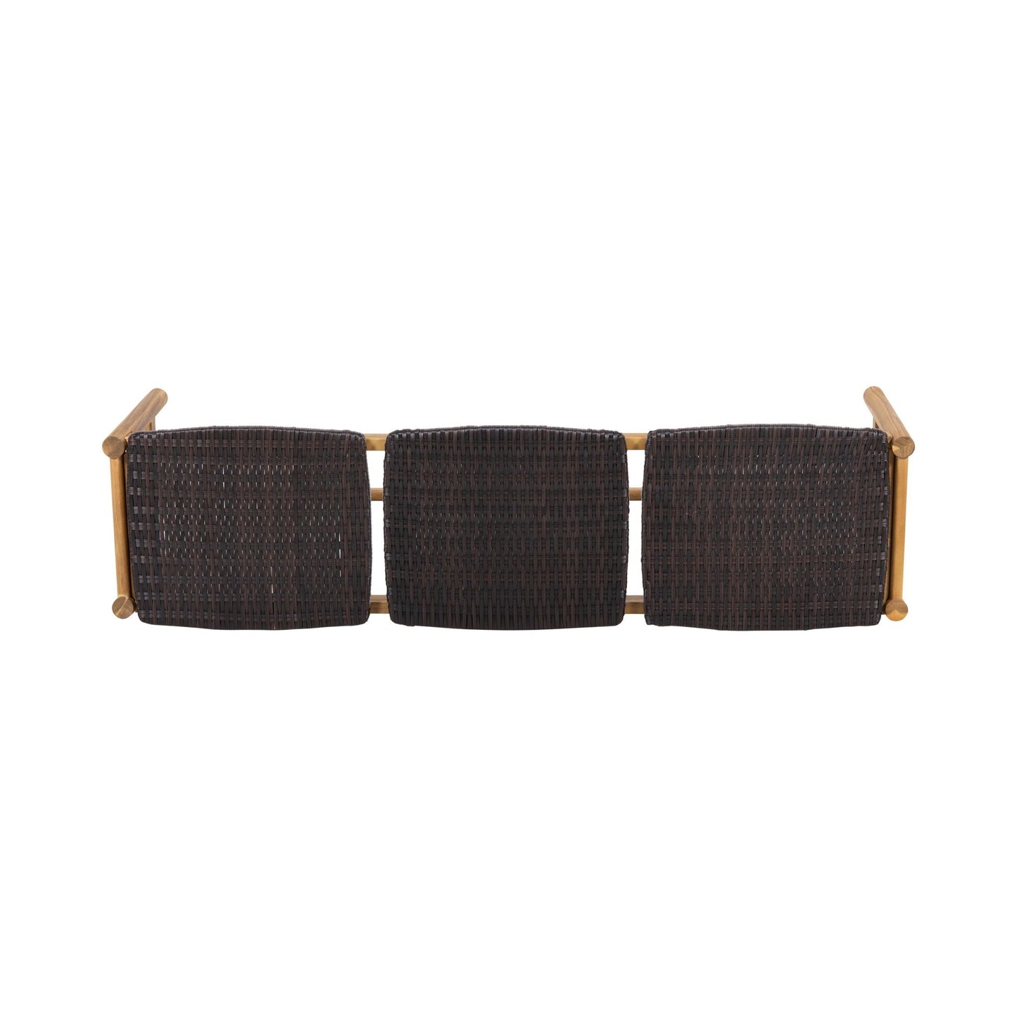 Cambria Rustic 3 Seater Bench - Teak