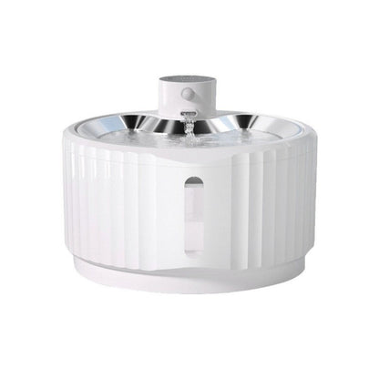 Automatic Circulating Sensor-Activated Stainless Steel Pet Water Fountain