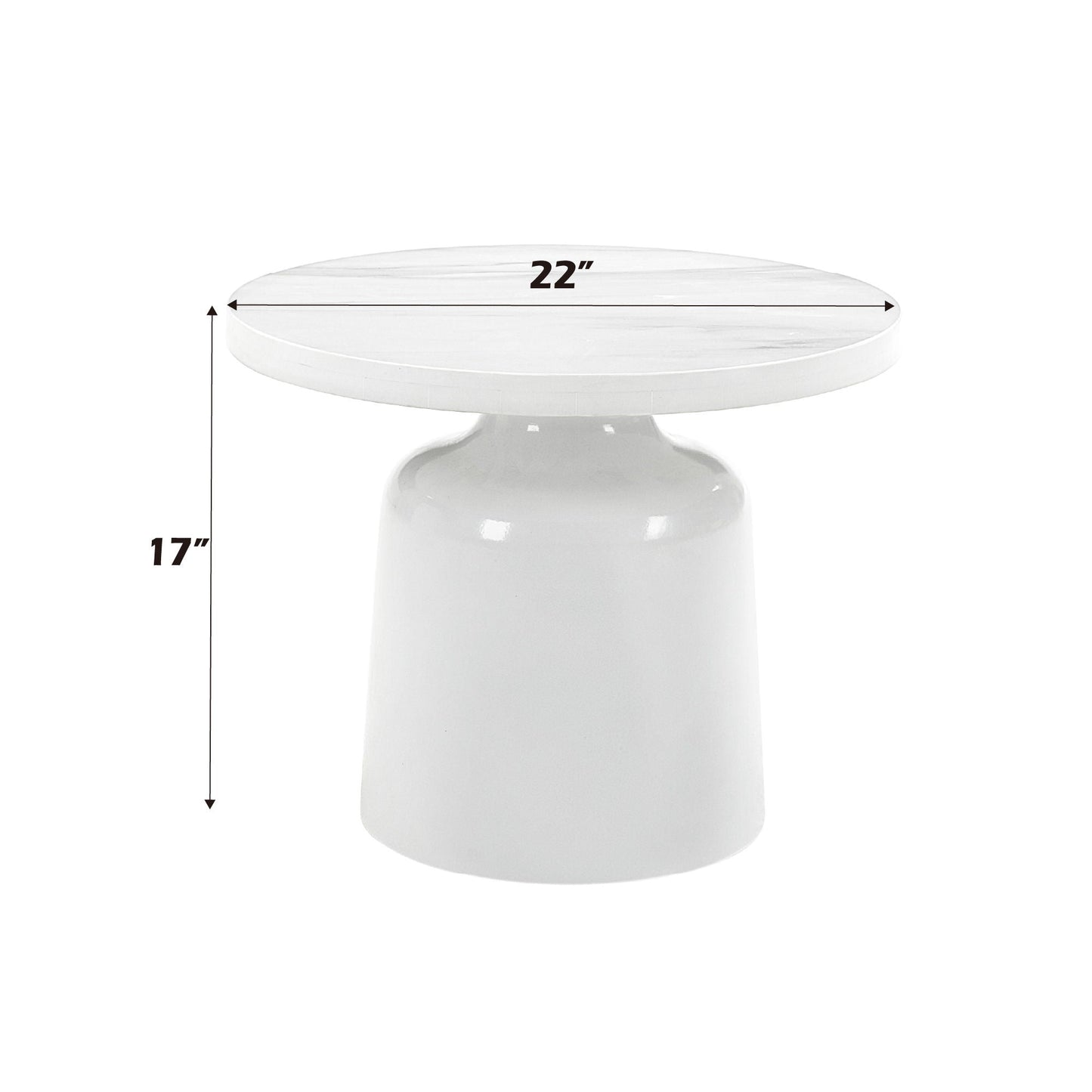 Zaid Engineering Marble High Gloss Table