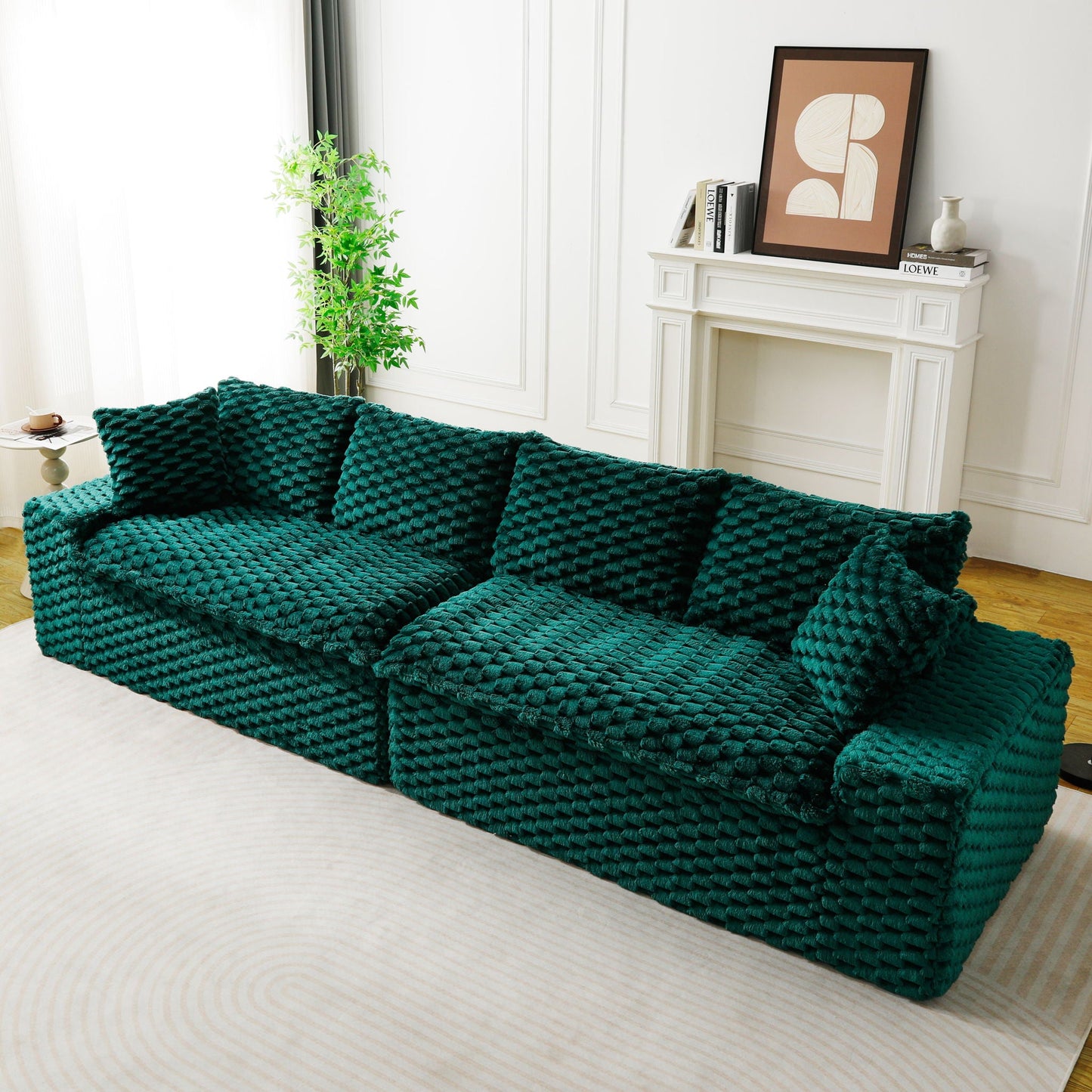 Multifunctional Sofa, Side-By-Side Or Facing Each Other