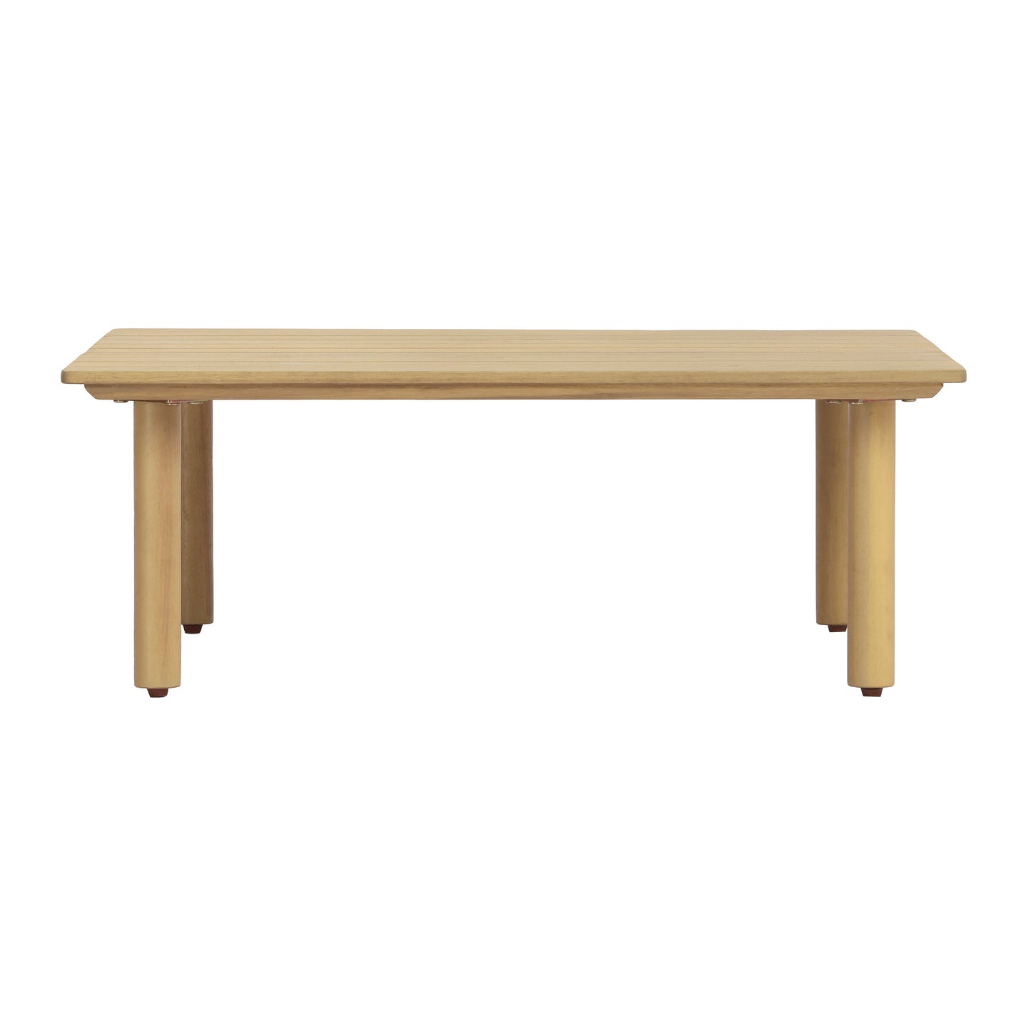 Acacia Wood Outdoor Square Coffee Table