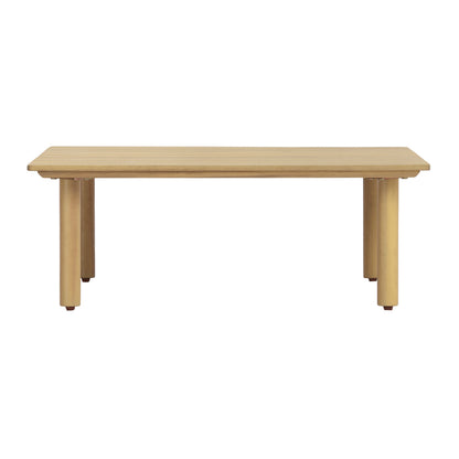 Acacia Wood Outdoor Square Coffee Table