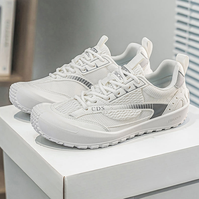 New Men's Lightweight Slip-On Skate Shoes, Versatile Trendy Casual Sneakers