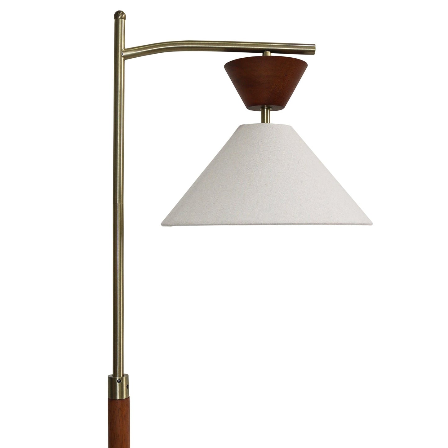 Floor Lamp, Standing Light For Living Room - Brown