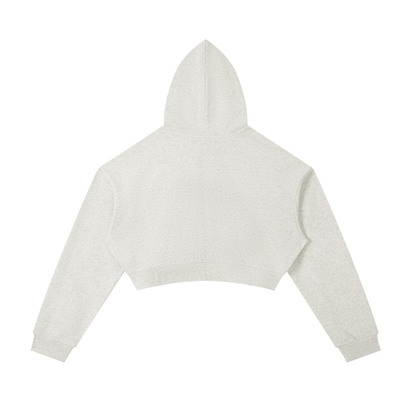 Loki & Ivy Essential Cropped Zip-Up Hoodie