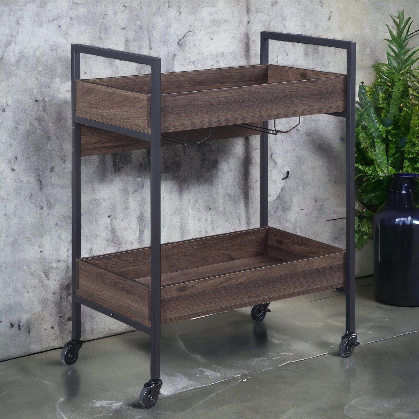 Jerrick Kitchen Island & Serving Cart