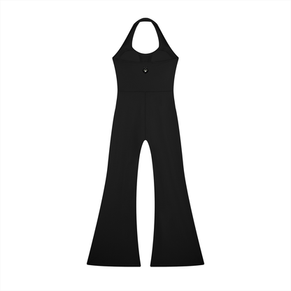 Loki & Ivy Women’s Halter Flared Jumpsuit