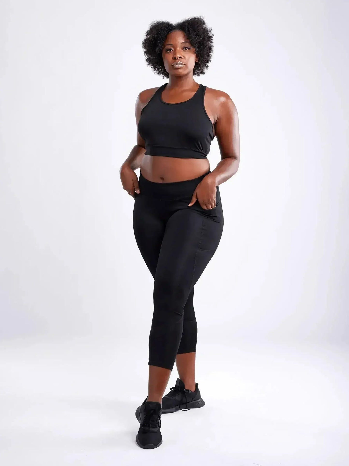 Racerback Training Crop Tank – Lightweight & Breathable for Workouts