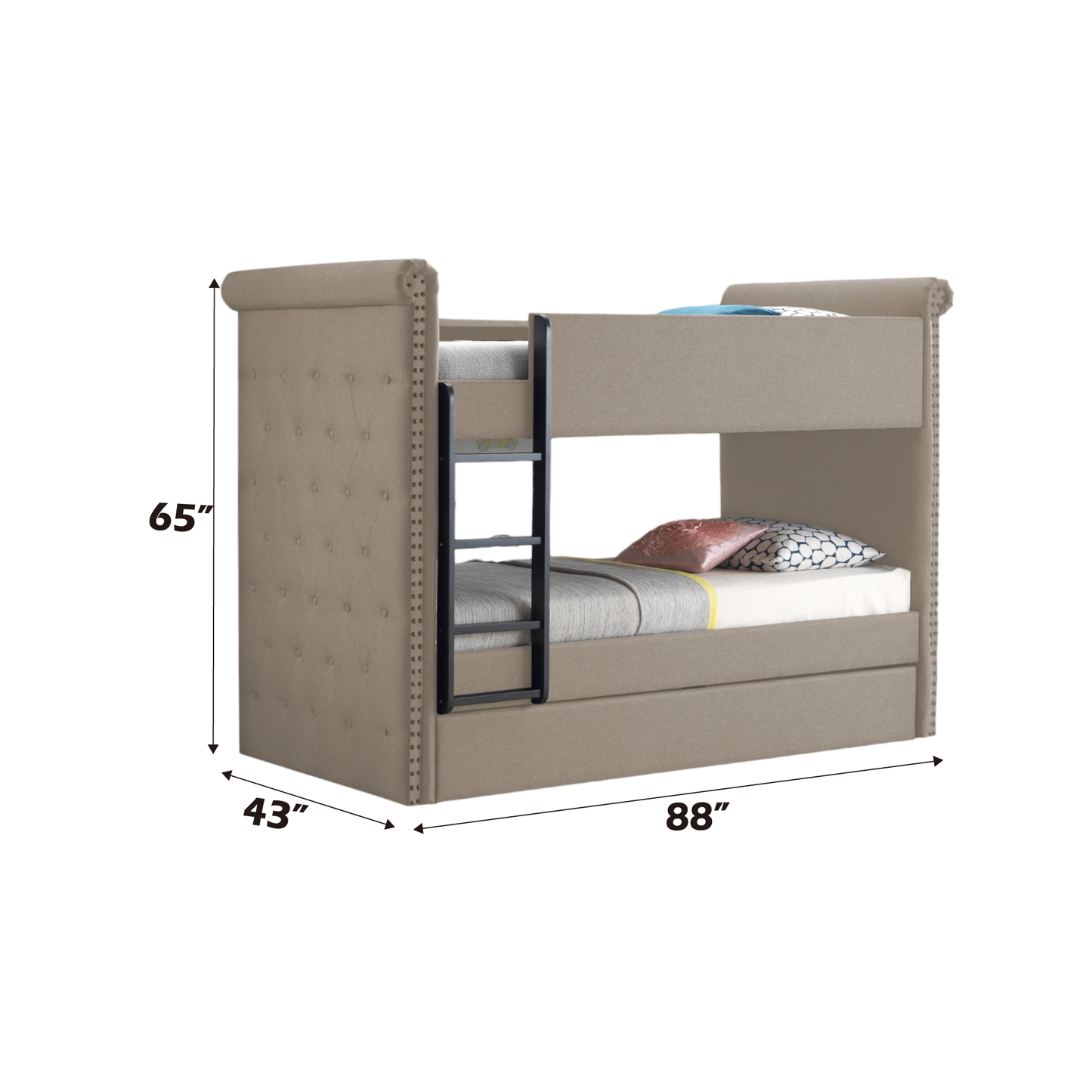 Romana II Fabric Bed Frame