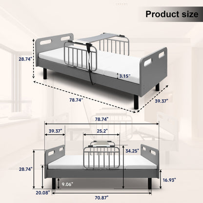 Electric Adjustable Hospital Bed for Home Use