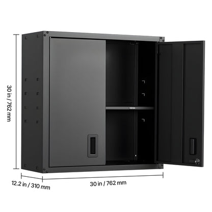 Metal Wall Cabinet 30W x 12.2D x 30H Inch