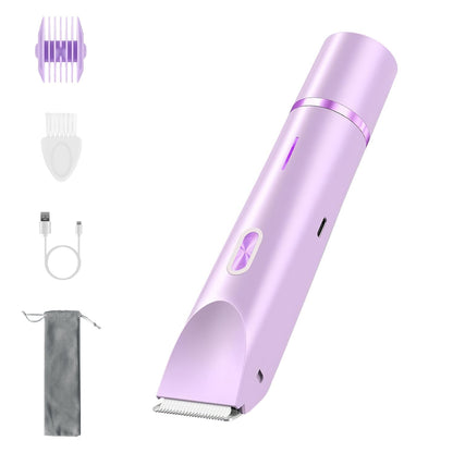 2-in-1 Women’s Bikini & Body Shaver – Waterproof, Rechargeable, Dual Head