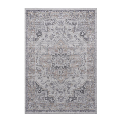 Marfi - 8' X 10' Oriental Area Rug - Ivory / Beige