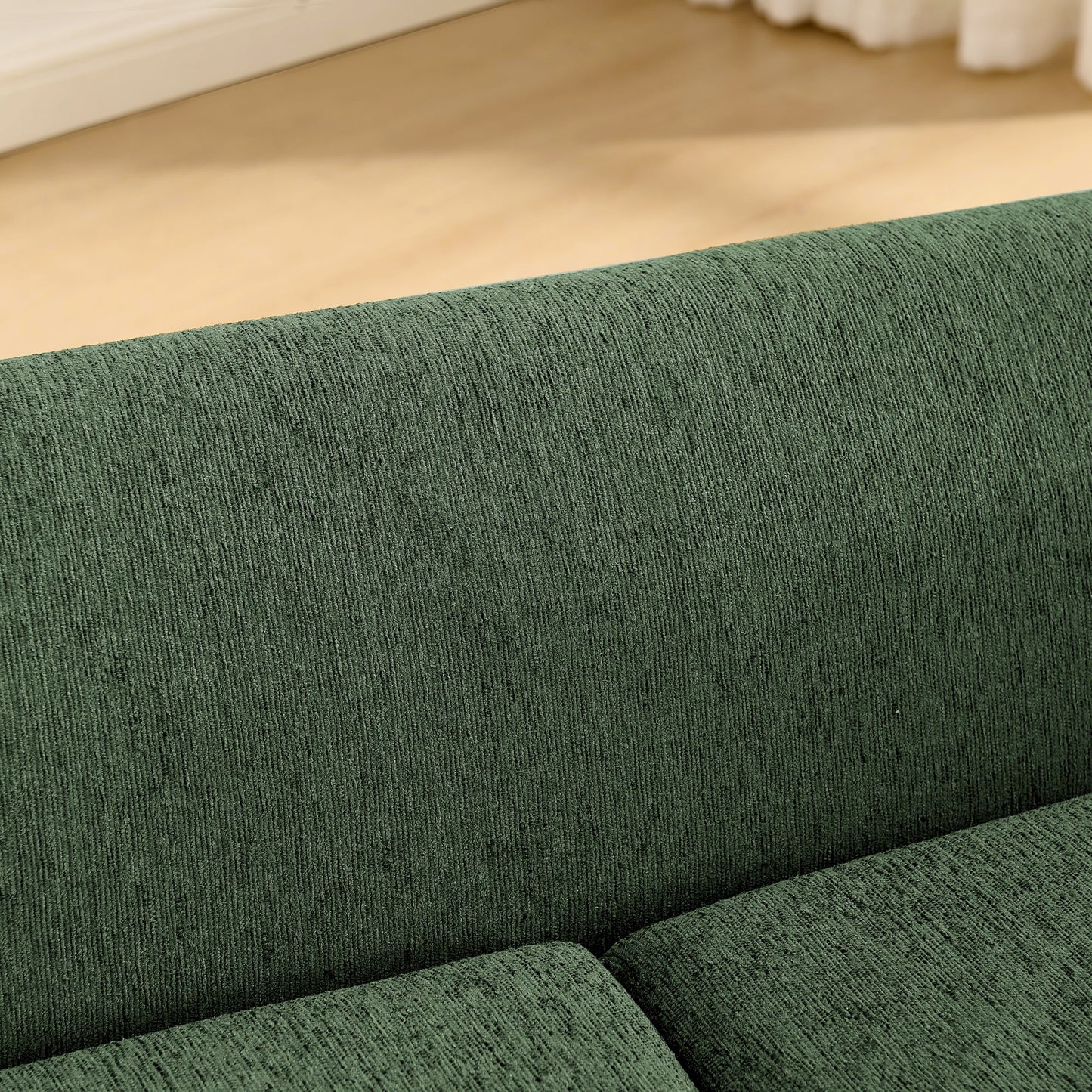 Pet Sofa with Backrest and Armrests - Modern Olive