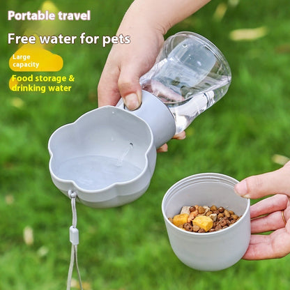 Dog Outing Water Cup Portable Convenient