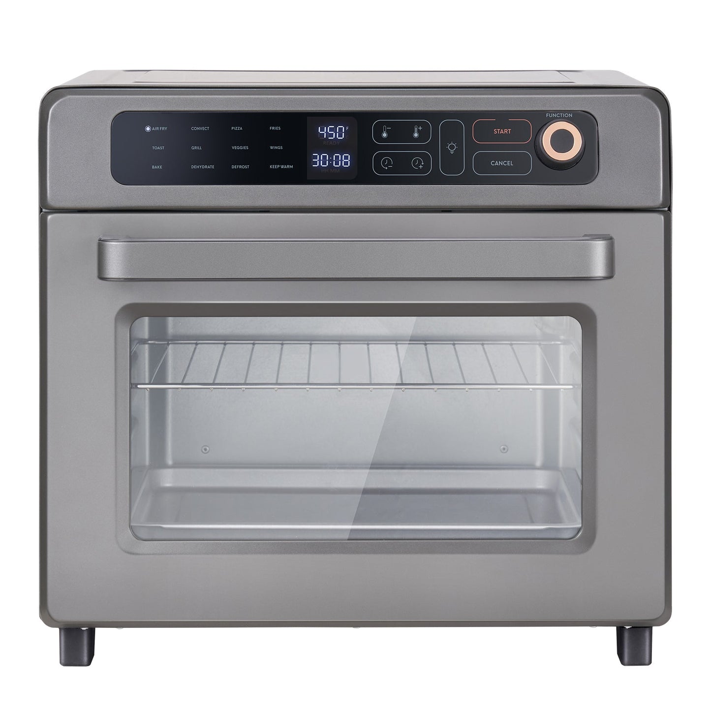 12-in-1 Air Fryer Toaster Oven 25L Stainless Steel 1700W