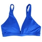 Women Deep V-Neck Sports Bras U-Shaped Back Sport Bras Padded StrappyÊCrop Open Back Low Impact Bras SexyÊFitnessÊTank Tops with Removable Pads for Gy