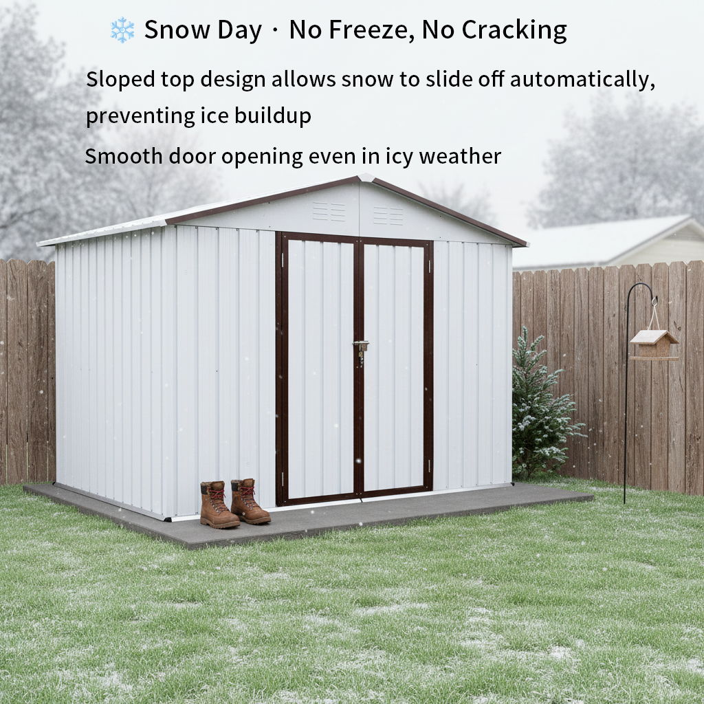 10' x 8' Garden Sheds Outdoor Storage Sheds