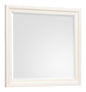 Kingston - Landscape Mirror - Whisper White And Cerused Nutmeg