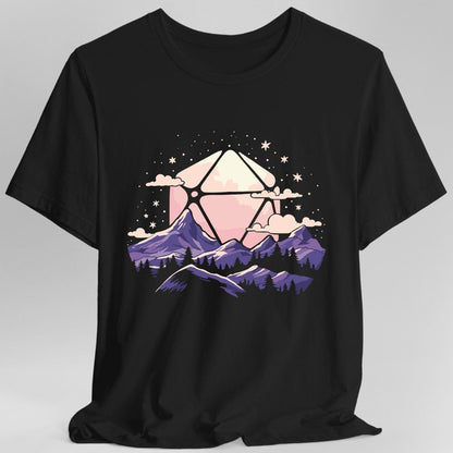 D20 Moon Landscape T-shirt