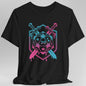 D20 Dice Sword Crest T-Shirt
